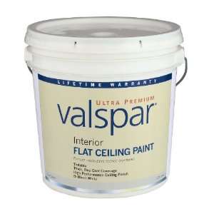 Valspar Ultra Premium 2 Gallon Interior Flat Ceiling Paint 007.0234460 