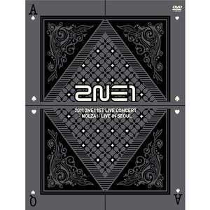 2NE1   NOLZA (2011 2NE1 1st Live Concert) 2 DVD+110p Photobook+Poster 