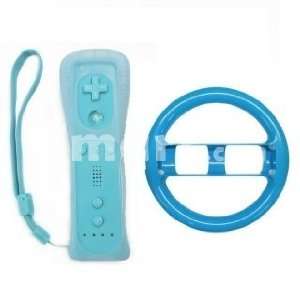   Wireless Remote Controller for Nintendo Wii Light Blue Video Games