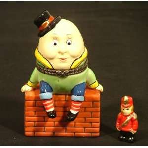  Humpty Dumpty Nursery Rhyme Hinged Trinket Box phb