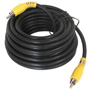  25 Video Cable, RCA Plugs Electronics