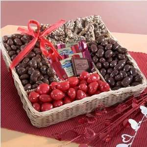 Golden State Love of Chocolate Valentines Day Gift Basket  