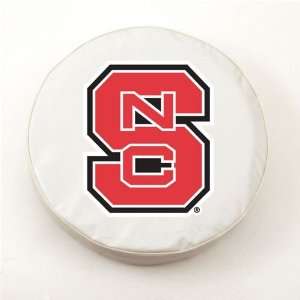  North Carolina State Wolfpack Logo Tire Cover (White) A H2 