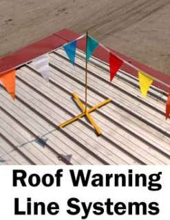 Acro 21000 Roofing Warning Line Safety System 4 Pack  