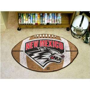  New Mexico Lobos NCAA Football Floor Mat (22x35 