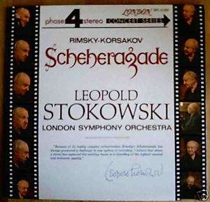Rimsky Korsakov/Scheherazade Stokowski Phase 4 LP  