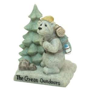   Quarry Critters Great Outdoors Camping Bear