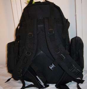 NEW MOLLE 3 DAY BIG BUG OUT BAG ASSAULT PATROL PACK BACKPACK + 3 POUCH 