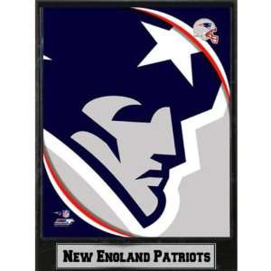  2011 New England Patriots 9x12 Logo Plaque Case Pack 14 