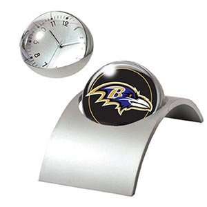  Baltimore Ravens NFL Spinning Desk Clock Sports 