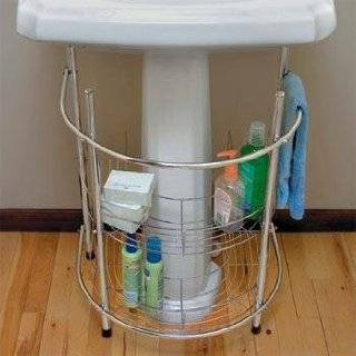 Under Sink Chrome Basin Rack by Kennedy Home Collections