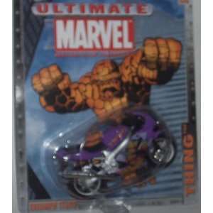 Maisto Ultimate Marvel Motorcycle   The Thing Triumph TT600 Diecast 