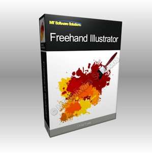 Pro Freehand Illustrator SVG Drawing Software MX CS4 CD  