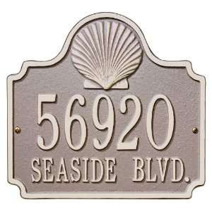   5129 Sage/Ivory Letters (SI) Two Line Version   5130 Conch Plaque