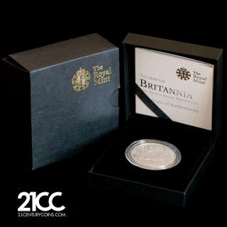 2009 UK Britannia £2 Two Pound Silver PROOF Coin RARE  