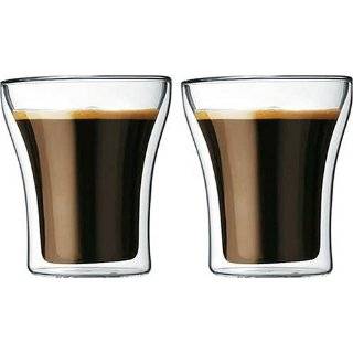 Bodum Assam Double Wall Shot/Espresso Glasses, Set of 2  