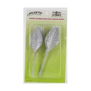 Wedding Supplies corsage leaves silk silver 50pk 