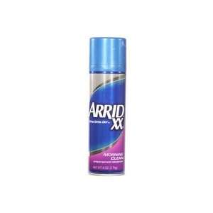 ARRID XX SPRAY Antiperspirant & DEODORANT Morning Clean 6 OZ. (12 case 