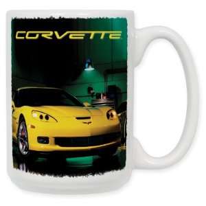 Corvette Yellow ZR1 Coffee Mug