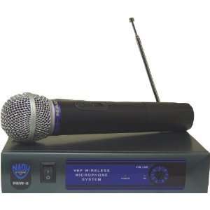  Nady DKW 3 HT/D VHF Single Receiver Handheld Microphone 