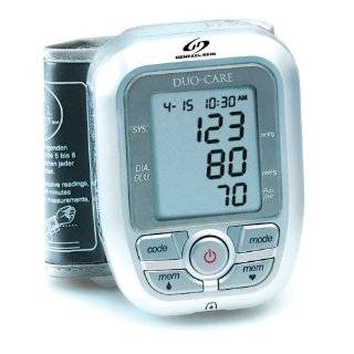 GenExel Sein DUO CARE Combined Blood Glucose and Wrist Blood Pressure 