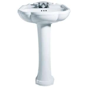 American Standard 240.400.020 Repertoire Pedestal Sink with 4 Centers 