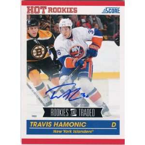  2010/11 Score Signatures #618 Travis Hamonic Autograph 