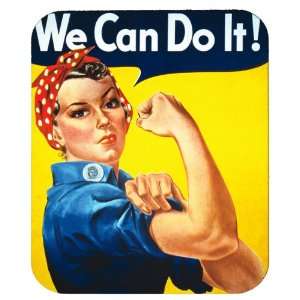  Rosie The Riveter WWII Mousepad
