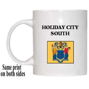   State Flag   HOLIDAY CITY SOUTH, New Jersey (NJ) Mug 