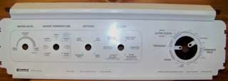 Kenmore 90 Plus Series Washer Control Panel  