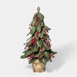  Potted MAGNOLIA CHRISTMAS TREE 25 Dept 56 NEW