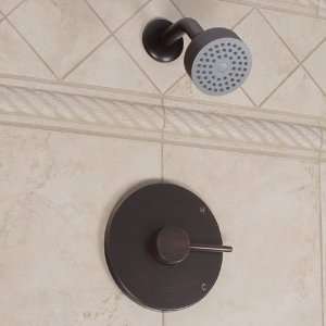 Rotunda Pressure Balance Shower Faucet with Lever Handle   Oil Rubbed 