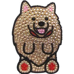 Pomeranian Dog   Love Your Breed Rhinestone Stickers Cell 