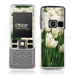  Design Skins for Nokia 6300   White Tulip Design Folie 