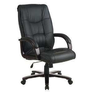  Office Star Work Smart High Back Executive Leather Chair 