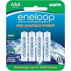 sanyo hr4u4bpn eneloop aaa 800mah 1500x rechargeable battery 4 pack