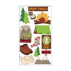  Sticko Classic Stickers Happy Trails; 6 Items/Order
