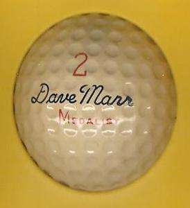 Signature Vintage Golf Ball DAVE MARR MEDALIST / WILSON  