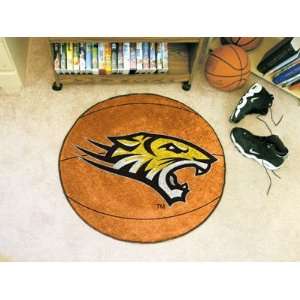 Towson Tigers Round Basketball Mat (29)  Sports 