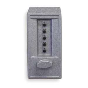  KABA 62048641 Door Lock,Push Button,Gray