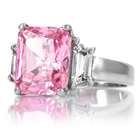 Enlightened Expressions Simulated Pink Diamond Engagement Ring Jlo 