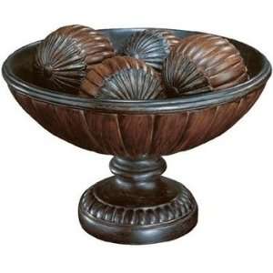  Lite Source C4997 Greco Decorative Table Top Bowl And Spheres 