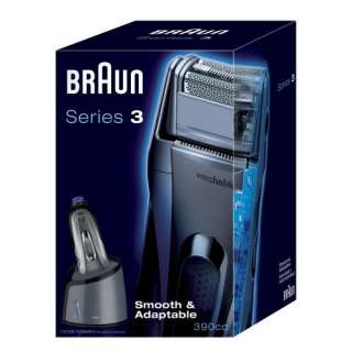 Braun Series 3 390CC 3 Clean&Renew Rechargeable Shaver  