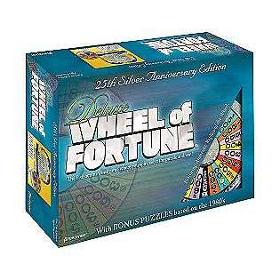 Deluxe 25th Anniversary Wheel of Fortune  Toys & Games Games Word 