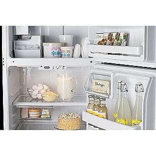 cu. ft. Top Freezer Refrigerator   White  GE Appliances Refrigerators 