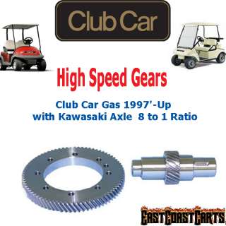   Car Gas 1997 Up Golf Cart w/Kawasaki Axle High Speed Gears 81 Ratio