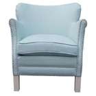 Safavieh Amanda Robins Egg Arm Chair in Blue