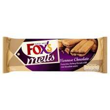 Foxs Chocolate Viennese Melts 150G   Groceries   Tesco Groceries