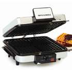 this versatile grill wafflebaker with reversible nonstick grids gives 