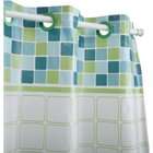 Hookless Peva 71 Inch by 74 Inch Shower Curtain, Mosaic